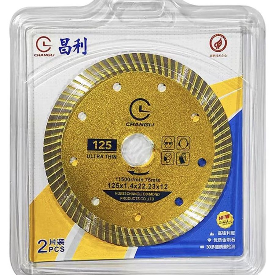 125mm Thin Diamond Angle Grinder Disc - Porcelain, Granite & Marble