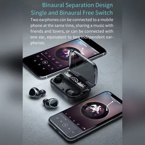 Waterproof Wireless Sports Earbuds with Charging Case